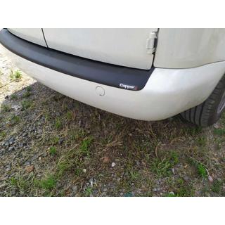 RVS-look achterbumperbeschermer (ABS) Volkswagen Caddy 2004–2010 foto 2