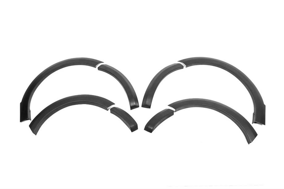 Volkswagen Caddy 2004–2010 Set sierlijsten en wielkastverbreders Lange wielbasis Foto 4