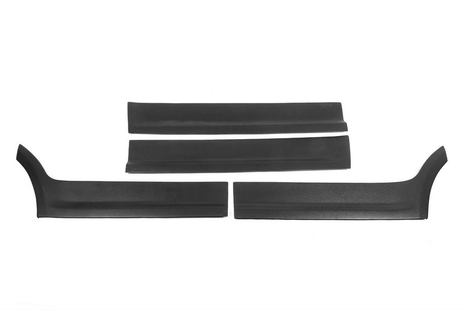 Volkswagen Caddy 2004–2010 Set sierlijsten en wielkastverbreders Lange wielbasis Foto 5