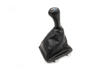 BMW 3 Serie E30 1982–1994 Pookhoes + versnellingspookknop OEM 5-bak (kunstleer) foto 1