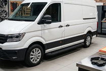 Volkswagen Crafter 2016– Allmond Black zijtreden (2 st., aluminium) Lang/Extra lang foto 1