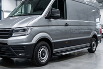 Man TGE 2017– Side steps RedLine V1 (set van 2, aluminium) Lang/Extra lang foto 1