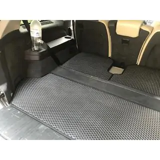 3-delige kofferbakmat (EVA, zwart) foto 2
