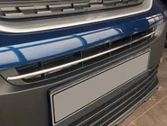 Peugeot Partner/Rifter 2019– Chroomstrip voor bumper (RVS) foto 1