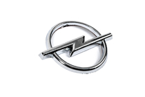 Opel Astra G Classic 1998–2012 Embleem (cirkel Ø67 mm, bliksem 90 mm) foto 3