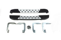 Mercedes Sprinter W906 2006–2018 DOT-Line side steps achter het wiel (2 stuks, aluminium) Lang foto 1