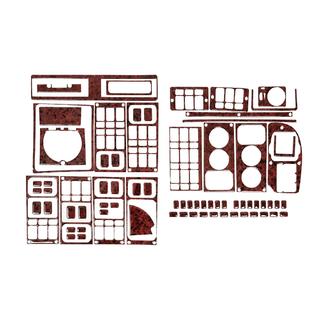 Dashboard sierlijsten 1995-2004 (houtlook) Scania 4-serie 1995–2004 foto 1