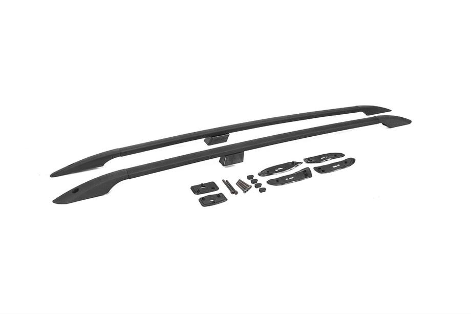 Toyota Land Cruiser 200 2007–2021 Dakrails Turks design (zwart, 2 stuks) Kunststof voetjes Image