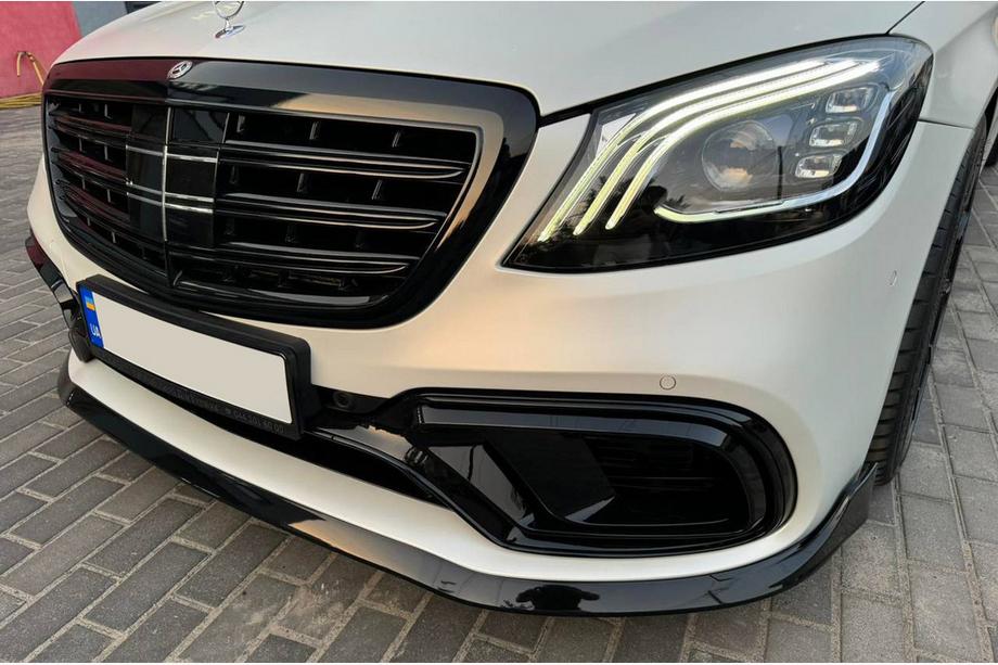 Mercedes S-Class W222 2013–2022 BRB bodykit (zwart, 2018+) Image