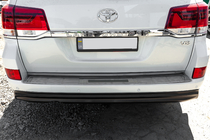 Toyota Land Cruiser 200 2007–2021 Achterbumper beschermlijst 2016-2021 (RVS) foto 3