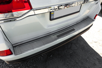 Toyota Land Cruiser 200 2007–2021 Achterbumper beschermlijst 2016-2021 (RVS) foto 2