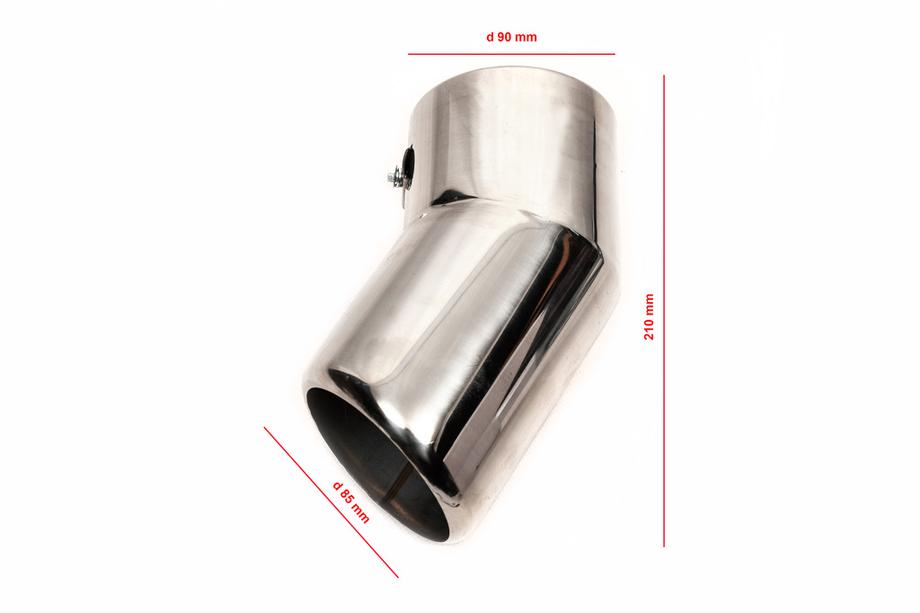 Toyota Land Cruiser 200 2007–2021 Uitlaatsierstuk (RVS) Image