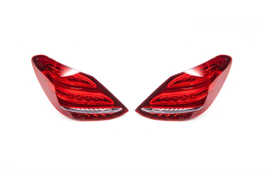 Mercedes C-klasse W205 2014–2021 Achterlichten 2014-2018 (2 stuks) Foto 2