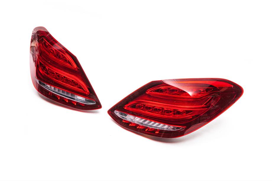 Mercedes C-klasse W205 2014–2021 Achterlichten 2014-2018 (2 stuks) Foto 4