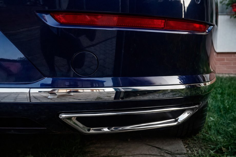 Volkswagen Arteon 2017–2025 Uitlaat sierstukken (2 stuks, RVS) Carmos - Turks staal Image