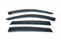 BMW X4 F26 2014–2018 Raamdeflectoren (4 stuks, HIC) foto 2