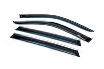 BMW X5 E70 2007–2013 Raamwindschermen met chroomlijst (4 stuks, HIC) foto 2