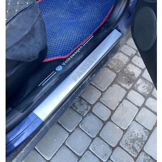 Carmos dorpellijsten (set 4 stuks, RVS) Volkswagen Passat B5 1997–2005 foto 2