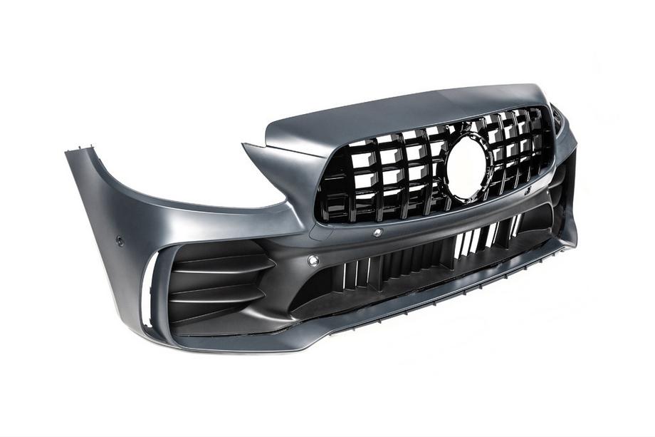 Mercedes C-klasse W205 2014–2021 Bodykit set met volledige achterbumper (Black Mamba C63GT-design) Foto 21