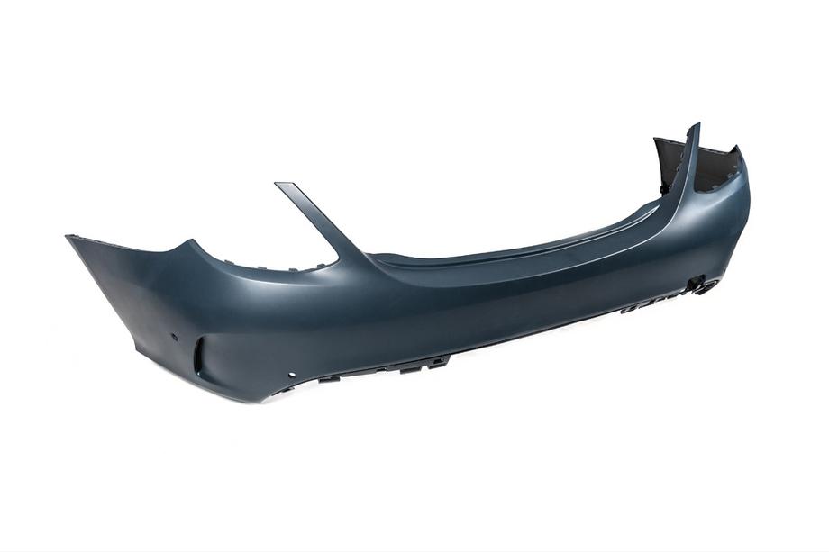 Mercedes C-klasse W205 2014–2021 Bodykit set met volledige achterbumper (Black Mamba C63GT-design) Foto 12