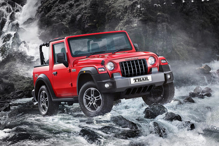 Indiase SUV Mahindra Thar verovert de thuismarkt