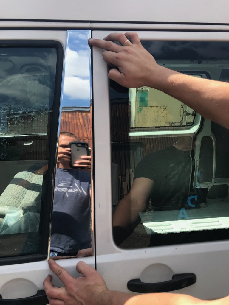 Deurstijlafdekkingen voor Volkswagen T5 Multivan