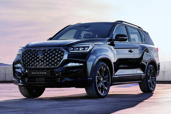 Foto's van de nieuwe SsangYong Rexton gepubliceerd