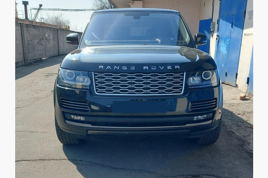 Range Rover IV L405 2013–2021 Voorgrille 2013-2018 (SVO Silver design 2019) Image
