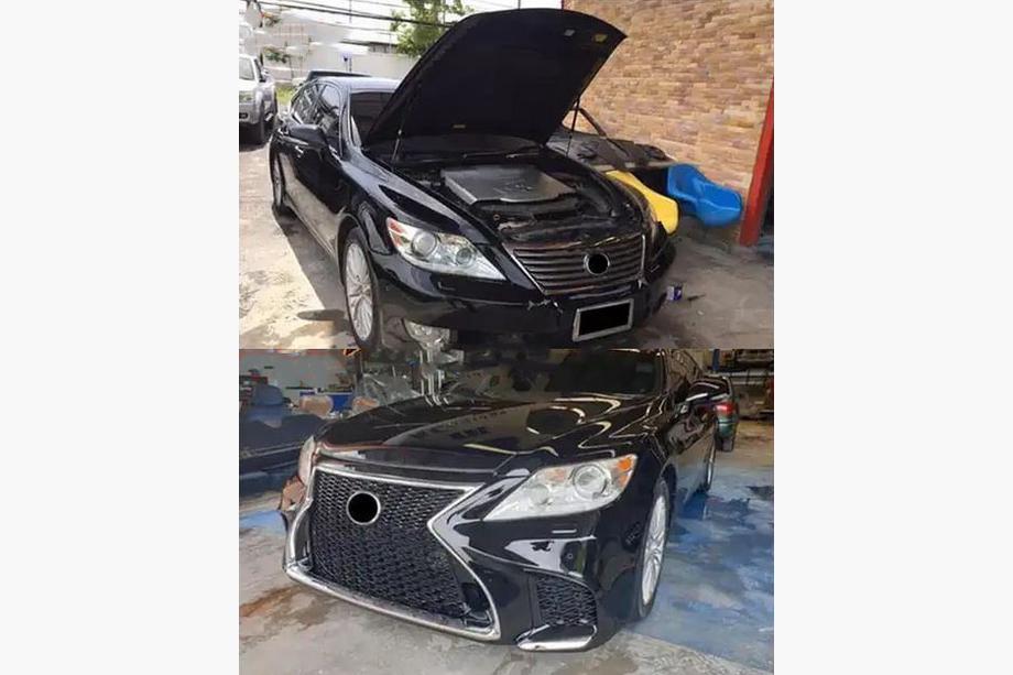 Lexus LS 2007–2017 Voorbumper (2007-2013 F-Sport) Foto 5