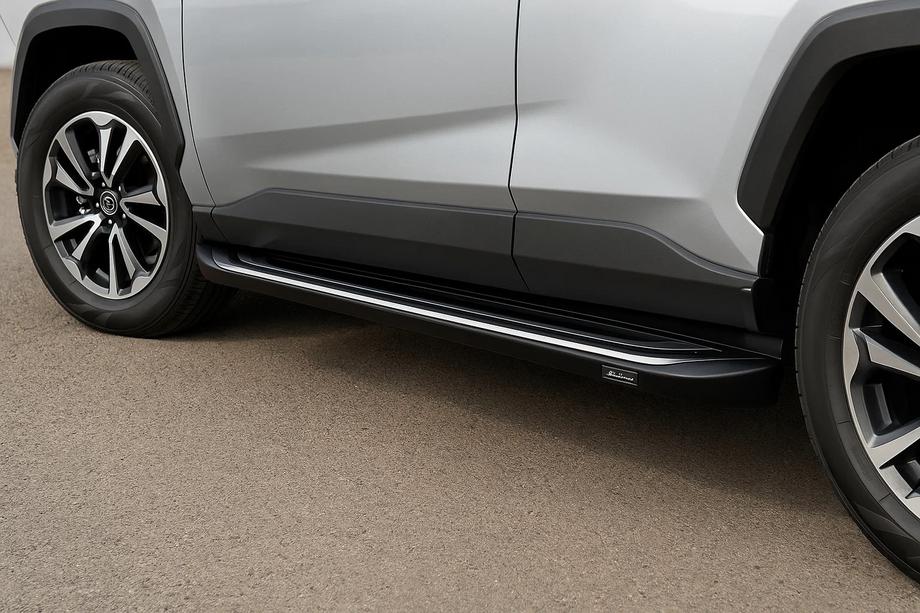 Toyota Rav 4 2019–2025 OEM V2B side steps (2 stuks, aluminium) Foto 1