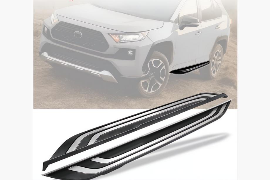 Toyota Rav 4 2019–2025 OEM V2B side steps (2 stuks, aluminium) Foto 9
