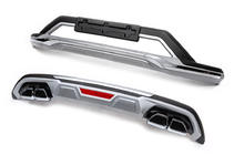Hyundai Tucson TL 2016–2021 Voor- en achterlipspoilers 2019+ (2 stuks) foto 5