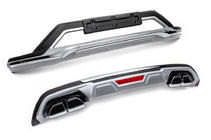 Hyundai Tucson TL 2016–2021 Voor- en achterlipspoilers 2019+ (2 stuks) foto 6