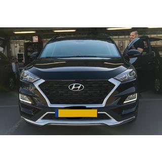 Voor- en achterlipspoilers 2019+ (2 stuks) Hyundai Tucson TL 2016–2021 foto 4
