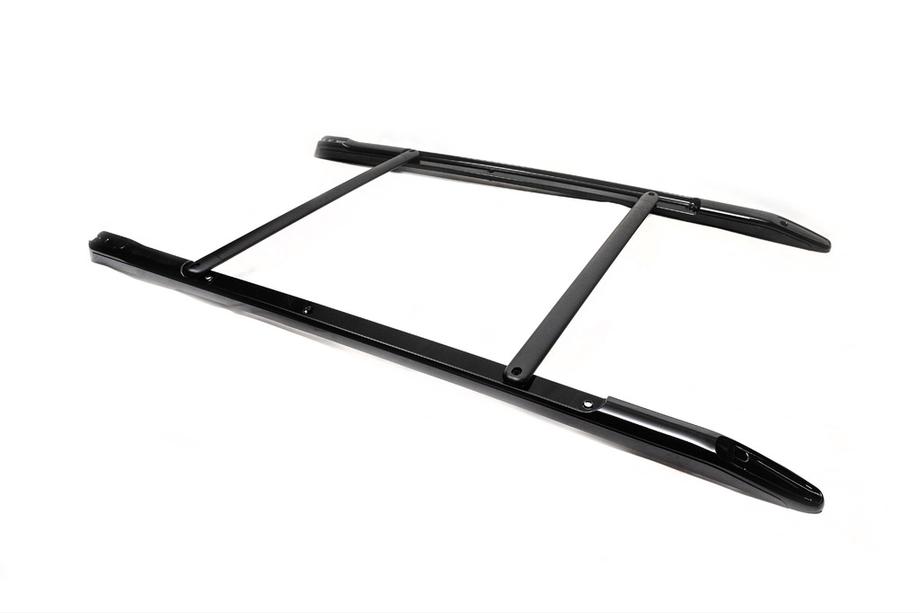 Lexus LX570/450d 2008–2022 Dakrails met dwarsbalken, zwart (Exclusive, 2 stuks) Foto 1