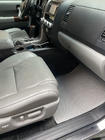 Toyota Sequoia 2007–2022 Polyurethaan automatten, 3 rijen (EVA, grijs) Middenrij – doorgang foto 6