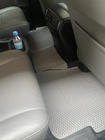 Toyota Sequoia 2007–2022 Polyurethaan automatten, 3 rijen (EVA, grijs) Middenrij – doorgang foto 7