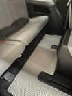 Toyota Sequoia 2007–2022 Polyurethaan automatten, 3 rijen (EVA, grijs) Middenrij – doorgang foto 15