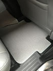 Toyota Sequoia 2007–2022 Polyurethaan automatten, 3 rijen (EVA, grijs) Middenrij – doorgang foto 10