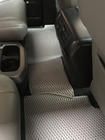 Toyota Sequoia 2007–2022 Polyurethaan automatten, 3 rijen (EVA, grijs) Middenrij – doorgang foto 9