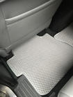 Toyota Sequoia 2007–2022 Polyurethaan automatten, 3 rijen (EVA, grijs) Middenrij – doorgang foto 16