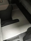 Toyota Sequoia 2007–2022 Polyurethaan automatten, 3 rijen (EVA, grijs) Middenrij – doorgang foto 18