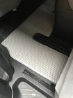 Toyota Sequoia 2007–2022 Polyurethaan automatten, 3 rijen (EVA, grijs) Middenrij – doorgang foto 20