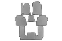 Toyota Sequoia 2007–2022 Polyurethaan automatten, 3 rijen (EVA, grijs) foto 22
