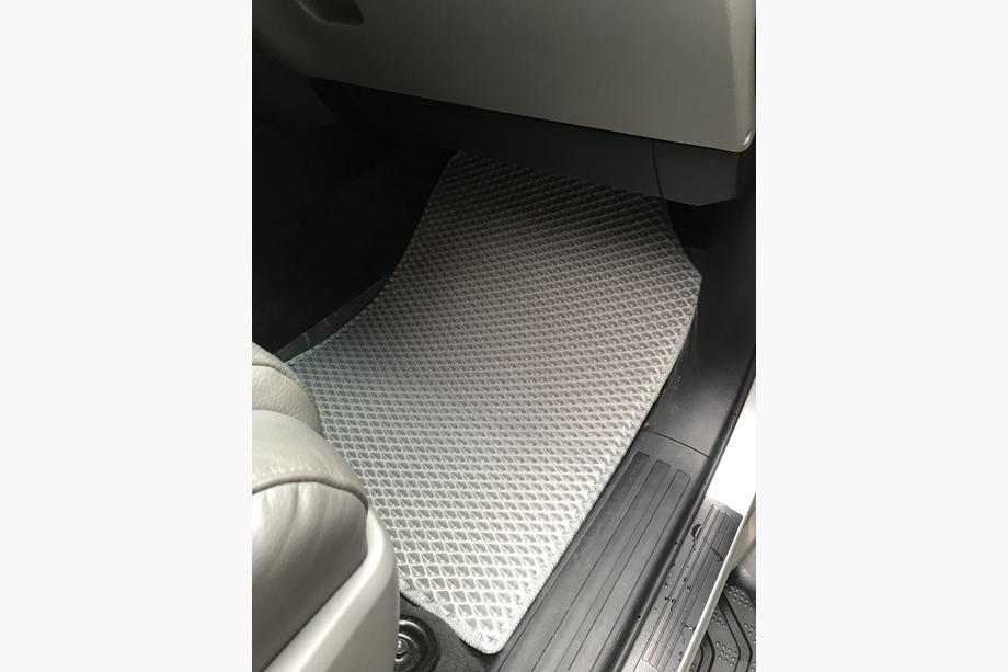 Toyota Sequoia 2007–2022 Polyurethaan automatten, 3 rijen (EVA, grijs) Middenrij - armsteun Foto 11