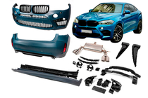 BMW X6 F16 2014–2019 Bodykit set voor X6M F86 foto 3