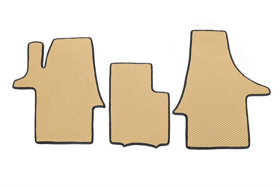 Volkswagen T5 Transporter 2003–2010 EVA automatten (beige, voor, voor 1+1) Image