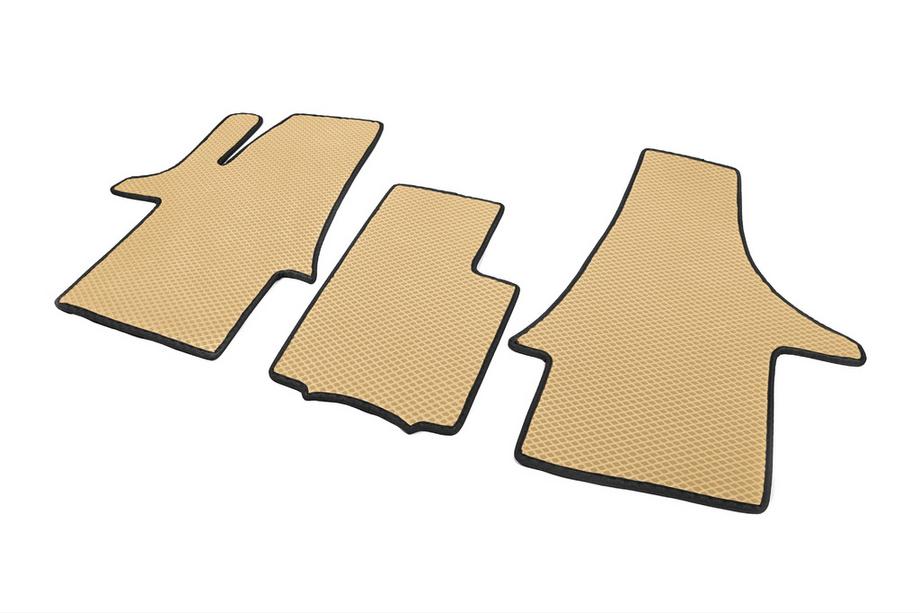 Volkswagen T5 Caravelle 2004–2010 EVA automatten (beige, voor, voor 1+1) Foto 2