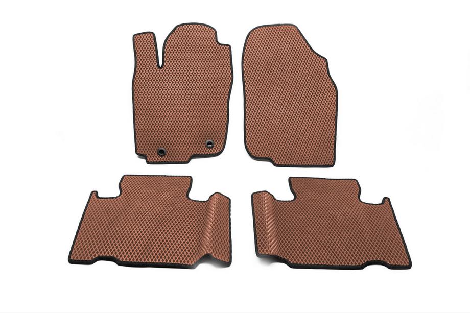 Toyota Rav 4 2013–2018 EVA automatten (baksteenpatroon) Image