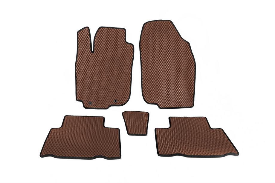 Toyota Rav 4 2006–2013 EVA automatten (baksteenpatroon) Image